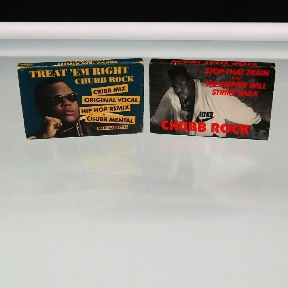 Chubb Rock 2 Vintage Cassette Singles